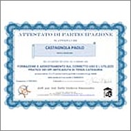 Certificato di Formazione Anticaduta